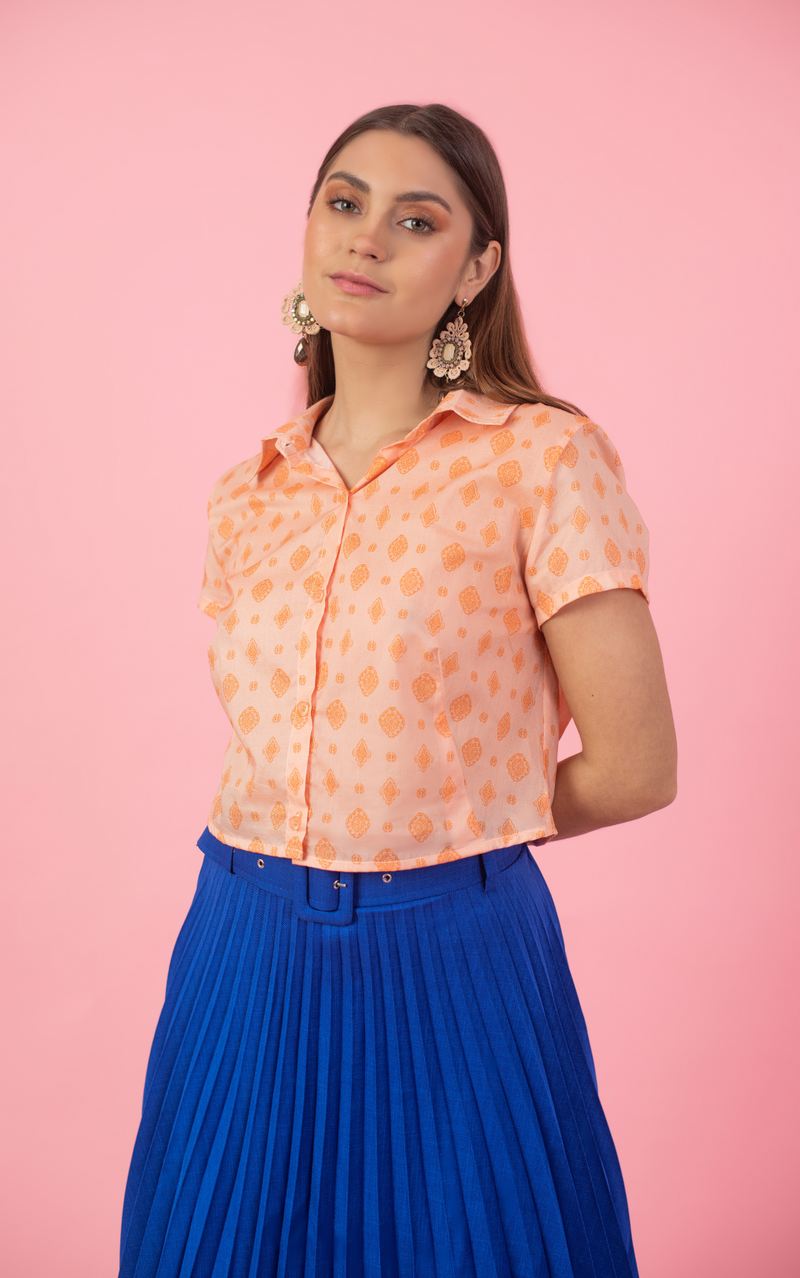 Blusas color melon hotsell
